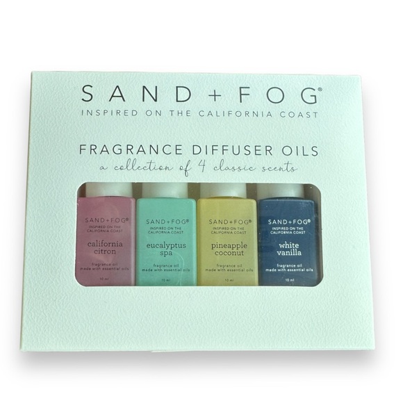 Sand + Fog | Accents | Sand Fog Diffuser Oil Set California Coast Beach ...